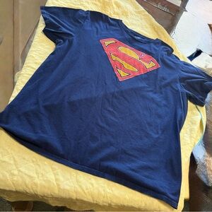 Superman Blue adult XL T-Shirt
